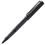 LAMY safari umbra - Rollerball Pen with ergonomic grip & line width M - for pleasant long writing - made of robust ASA plastic - including rollerball refill LAMY M 63 in black