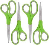 Westcott KleenCut 8" Titanium Scissors with Durable Ergonomic Handle (4 pk)