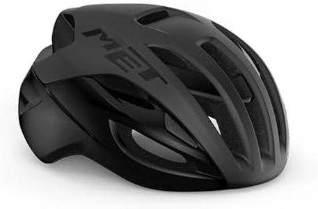 MET - Rivale MIPS Road Cycling Helmet In Black Size Medium (56-58 cm)