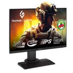 ViewSonic (From USA) 60.96 Cm (24") FHD Fast IPS 240Hz 0.5ms Premium Gaming Monitor,Blur Busters 2.0 Certified, VESA HDR 400, Height Adjustment, Tilt, Pivot, Swivel, HDMI,DP, USB A,B &104% sRGB-XG2431