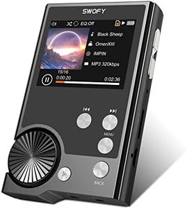 128GB Music Player, HiFi Digital Audio MP3 Player, DSD&DAC Lossless High Resolution MP3 Player High Fidelity, Music Player with 3.5 mm Dual Output, Support for up to 256GB