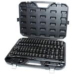 TIGHTSPOT 1/2" Drive 70pc Impact Socket Master Set, Our Most Complete Set Ever with SAE & Metric from 5/16 Inch - 1-1/4 Inch, 8mm - 24mm, Standard/Deep Sockets with Extension Bars & Adapters & More