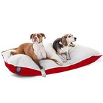 42x60 Red Rectangle Pet Dog Bed by Majestic Pet Products Extra Large