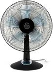 Swan SFA23022N Silence 12 Inch Desk Fan with Turbo Function, 2 Speed Settings, Quiet Cooling, 60W, Black