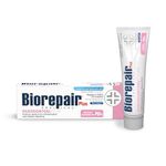 BIOREPAIR Plus Parodontgel Gum- Fluoride Free Toothpaste, Prevents Gums Inflammation & Bleeding, Hydroxyapatite Toothpaste, Helps Fight Plaque & Tartar, Bleeding Gums Treatment, 75ml Made in Italy