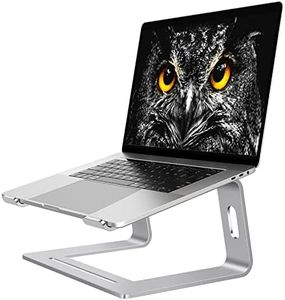 Svarog Laptop Stand, Detachable Computer Stand, Ergonomic Aluminum Laptop Stand for Desk, Laptop Riser Notebook Holder Compatible with MacBook Pro Air, Lenovo, HP, Dell, More 10-17" Laptops (Sliver)