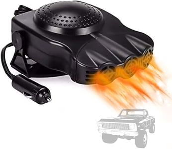 Showvigor Portable Car Heater 12V That Plug into Cigarette Lighter Windshield Defroster & Defogger 2 in 1 Fast Heating/Cooling Automobile Heater Demister Vehicle Heater Fan
