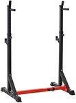 HOMCOM Barbell Rack Squat Dip Stand