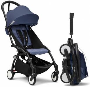 Stokke YOYO3 Travel Stroller from 6 Months, Easy Fold, Black/France Blue