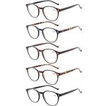 NORPERWIS 5 Pairs Reading Glasses -