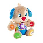 Fisher-Price Laugh & Learn Smart Stages Puppy | Interactive Baby Toys 6 to 36 Months | Educational Toys for 1 Year Old Girls and Boys with Music and Lights | Sound Toys | UK English Version, FPM43