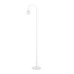 Globe Electric 67069 70" Floor Lamp, Matte White, in-Line On/Off Foot Switch, Floor Lamp for Living Room, Floor Lamp for Bedroom, Home Improvement, Home Décor, Home Office Accessories, Décor