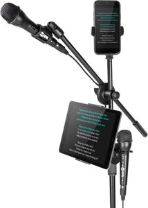 RockJam 100W Bluetooth Karaoke Machine – Portable Speaker System