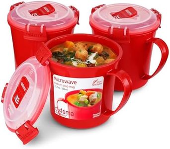 656ml Medium Soup Mug 3 Pack ECOM