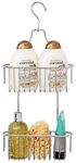 simplywire – 2 Tier Hanging Shower Caddy – Rust Resistant – Chrome