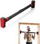 Pull Up Bar for Doorway, Strength Training Pull-up Bars, Chin Up Bar, No Screws, With Level Meter and Adjustable Width for Home Gym Upper Body Workout, No Installation Required, Max Load 440 LBS