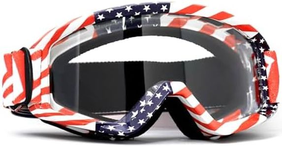 AVV Motorcycle Goggles for Men Women - Windproof ATV Dirt Bike Goggle, Anti UV Off-road Glasses For Riding MTB Motocross