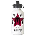 Personalised Spiderman Marvel Bottle-Boys Water Bottle-Back to School-Lunch Bag bottle-Metal Bottle