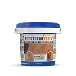 Stormdry Masonry Waterproofing Cream (3 Litre) 25 Year BBA Approved Exterior Brick Sealer. Breathable, Colourless Brick, Concrete, Stone, Mortar, Sandstone & Granite Waterproofer