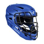 HX Cannon Uncoated Catcher's Mask, Large, Royal