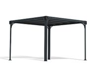 Palram Canopia Milano Hardtop Gazebo, Grey (3000)