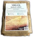 Natural Burlap 8 ft by 10 ft - Burlap Tree Wrap, Burlap Tablecloth, Plant Cover and Erosion Control Blanket - Ideal for Burlap Fabric Placemats, Freeze Protection