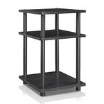 Furinno 15095BW/BK Turn-N-Tube Easy Assembly Multipurpose Shelf, Blackwood