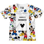 BONKIDS Official Boys Regular Fit Tshirt (2-3Y, Mickey)