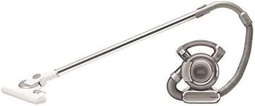 Black+Decker PD1820LF-GB 18V Lithium ion Dust Buster Flexi Hand Vacuum Cleaner with Floor Extension Kit - Dark Titanium/Chrome (5-Piece), Grey (PD1820LF-QW)