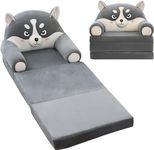 Homodoskey Plush Foldable Kids Sofa