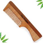 The Legend Organic Neem Wood Comb, Brown (Handle)