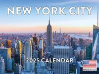 New York City Calendar 2025 NYC Mon