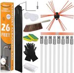 Sealegend 26 Feet Chimney Sweep Kit