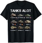 Tanks ALot Funny Tank Joke WW2 Tank