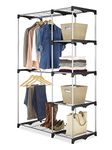 Whitmor Double Rod Closet, Silver