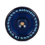 MYADDICTION High Performance ABS Plastic Magic Yoyo K1 Spin YOYO Ball Bearing String 1A 3A 5A Trick Toys for Kids/Adults Blue