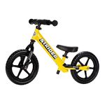 Strider 12” Sport Bike, Yellow - No Pedal Balance Bicycle for Kids 18 Months to 5 Years - Includes Safety Pad, Padded Seat, Mini Grips & Flat-Free Tires - Tool-Free Assembly & Adjustments