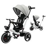UBRAVOO Baby Tricycle,6-in-1 Baby P