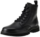 Calvin Klein Jeans Men's EVA Boot MID Laceup LTH in FAD YM0YM00861, Black (Triple Black), 10.5 UK