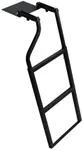 Traxion 5-100 Tailgate Ladder, Blac