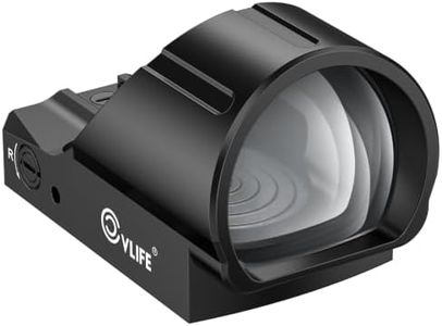 CVLIFE Auto-Brightness Green Dot Sight for RMR Footprint, 2&40MOA 3-Reticle