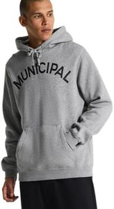 Municipal Men's M.OG-330 Hoodie, Athletic Gray/Black, 2X-Large