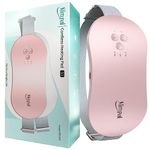 Slimpal Period Heating Pad for Cramps, Portable Heat Pad for Menstrual Cramp Relief, Electric Wearable Rechargeable Cordless Heating Belt, 3 Timer Auto Off Setting, Gifts for Women Girl, Pink