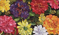 Toland Home Garden 800030 Zippy Zinnias 18 x 30 Inch Decorative, Standard