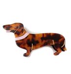 Dachshund Dog Hair Claw Clips, Unique Small Animal Claw Clip for Girls, Acetate Hair Clips for Women, Cute Accessories(Dachshund)