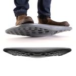 FluidStance The Plane® Balance Board | Recycled, Eco-Friendly, USA Made Materials | Anti-Slip Surface | Standing Desk Exercise Accessory | Increases Daily Movement and Stability | Storm