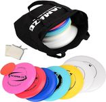 BOOSTEADY Disc Golf Set, Disc Golf Starter Set with Storage Bag Include 7 Discs(5 Pro, 2 Practice) &1 Mini Marker& 2 Towels for Beginner Professional Outdoor and Backyard