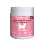 Vetpro Digestion & Anal Gland Support Supplement with High Fibre for Dogs | 400g Tub | Vet Approved | Fast Acting Formula | Encourages Normal Bowel Movements & Aids Long-Term Gut Health