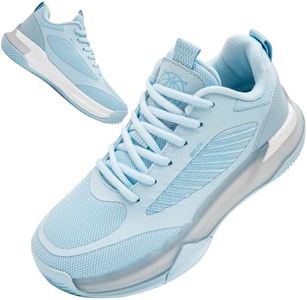 Beita Low-top Basketball Shoes for Women Volleyball Shoes Running Shoes Fashion Platform Sneakers Anti Slip Breathable for Daily Air Cushion Leisure Work Walking Comfortable All Day Thick Light Blue
