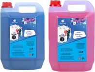 GOVIN WASH Detergent Liquid for Washing Machine blue and pink combo pack of -2.